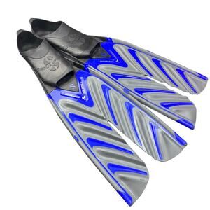 Scubapro Twin Speed FF Closed Heel Fins Scuba Snorkeling Italy Size 44-45 10-11